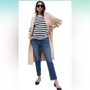 GAP Maternity True Waistband Full Panel Vintage
Slim Jeans Medium Wash 28